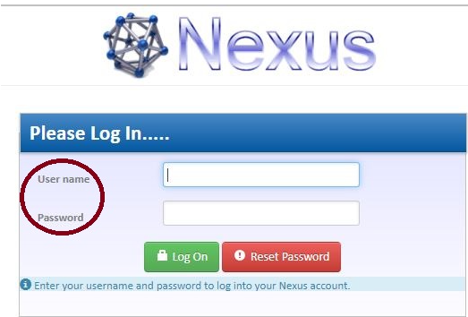 Nexus Iceland Login